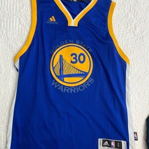 NBA Adidas Golden State Warriors Stephen Curry Swingman Jersey Youth Size Large